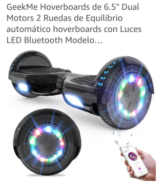 Hoverboard GeekMe 6.5 Dual Motors LED