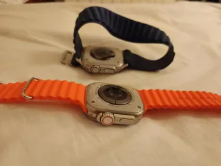 Smartwatch  Ultra Azul/Naranja