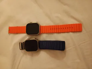 Smartwatch  Ultra Azul/Naranja