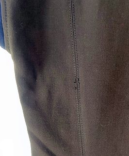 Vestido Chocolate y Negro Talla M