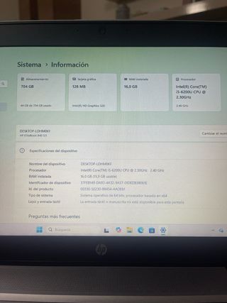 HP Elitebook 840 G3 i5-6200U