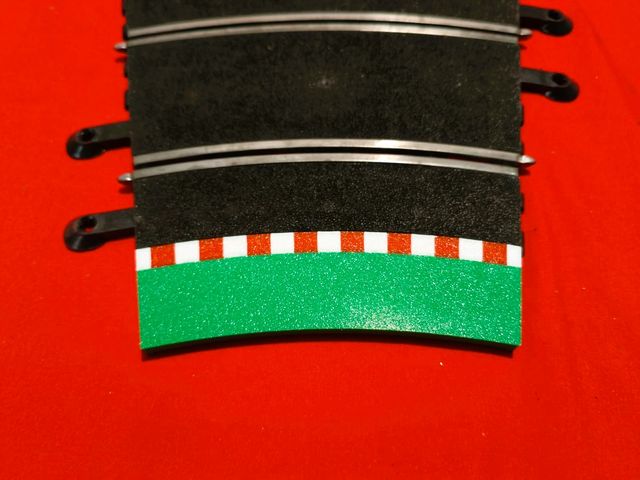 Pianos (bordes) curva exterior R3 para Scalextric