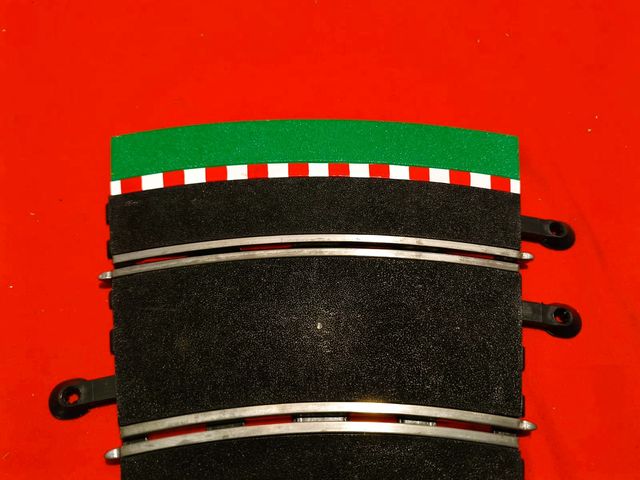 Pianos (bordes) curva exterior R3 para Scalextric