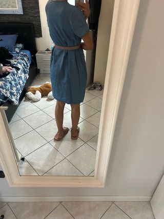 Vestito in jeans corto