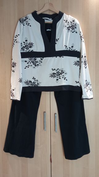 2 Pijamas Estampados Mujer Talla 42-44