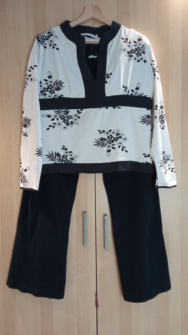 2 Pijamas Estampados Mujer Talla 42-44