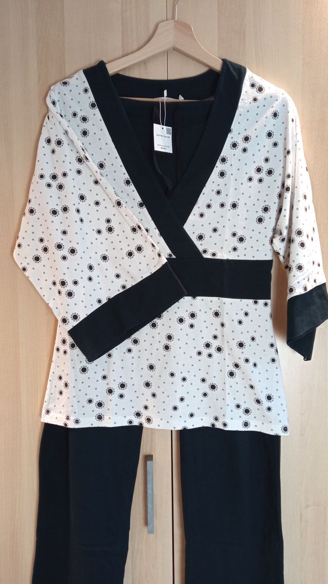 2 Pijamas Estampados Mujer Talla 42-44