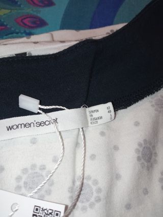 2 Pijamas Estampados Mujer Talla 42-44