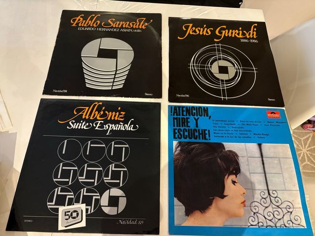 Vinilos Clásicos: Sarasate, Guridi, Albéniz
