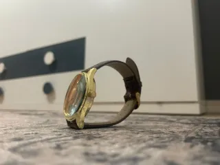 Reloj AZZOA Dorado y Marrón