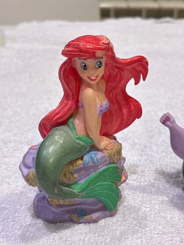 Figuras PVC Ariel, Ursula y Eric Disney