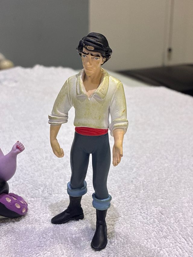 Figuras PVC Ariel, Ursula y Eric Disney