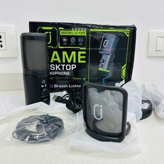 Microfono Gaming U-120 RGB USB – NUOVO + Access
