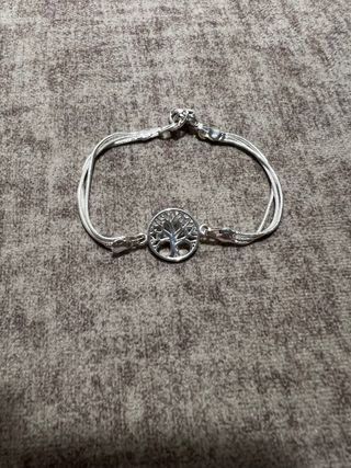 Pulsera árbol de la vida plata