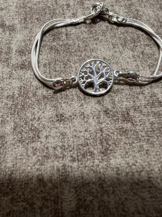 Pulsera árbol de la vida plata