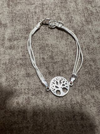 Pulsera árbol de la vida plata
