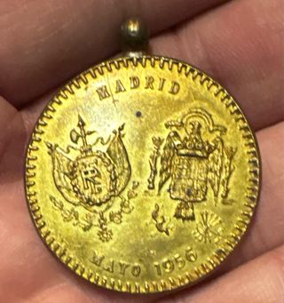 Medalla Conmemorativa Madrid 1956 II Reunión SEDO