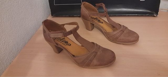 Zapatos de piel Talla 38