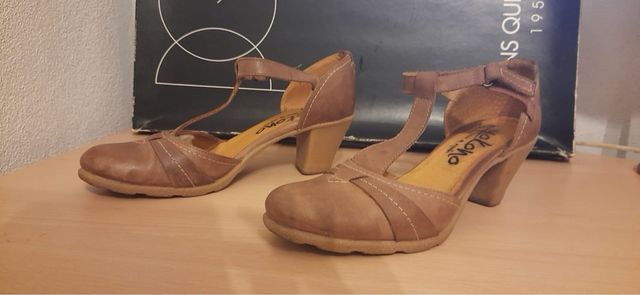 Zapatos de piel Talla 38