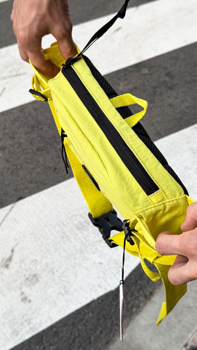 Riñonera de C.P. Company color Amarilla intenso