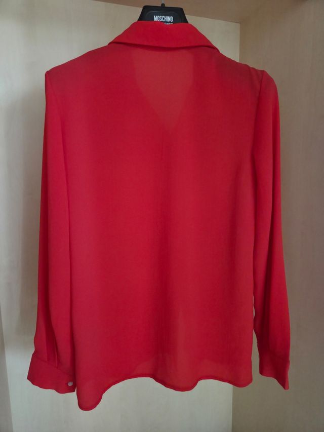 Blusa roja mujer talla 42