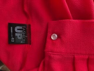 Blusa roja mujer talla 42