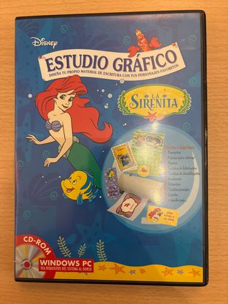Juego PC Disney La Sirenita Estudio Gráfico
