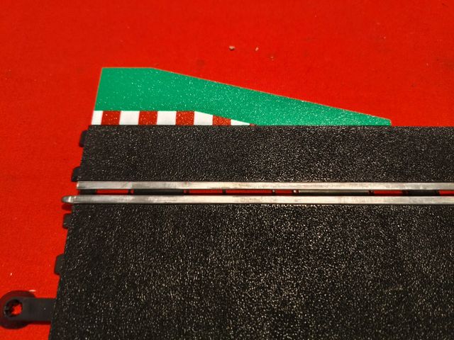 Pianos (bordes) de cuña/transición para Scalextric