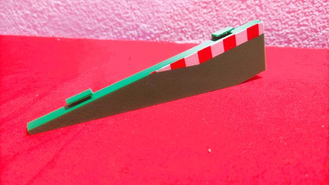 Pianos (bordes) de cuña/transición para Scalextric