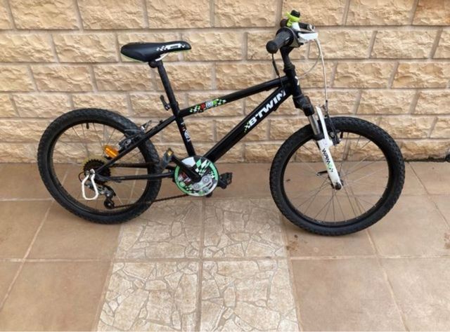 Bicicleta Infantil Btwin Negra