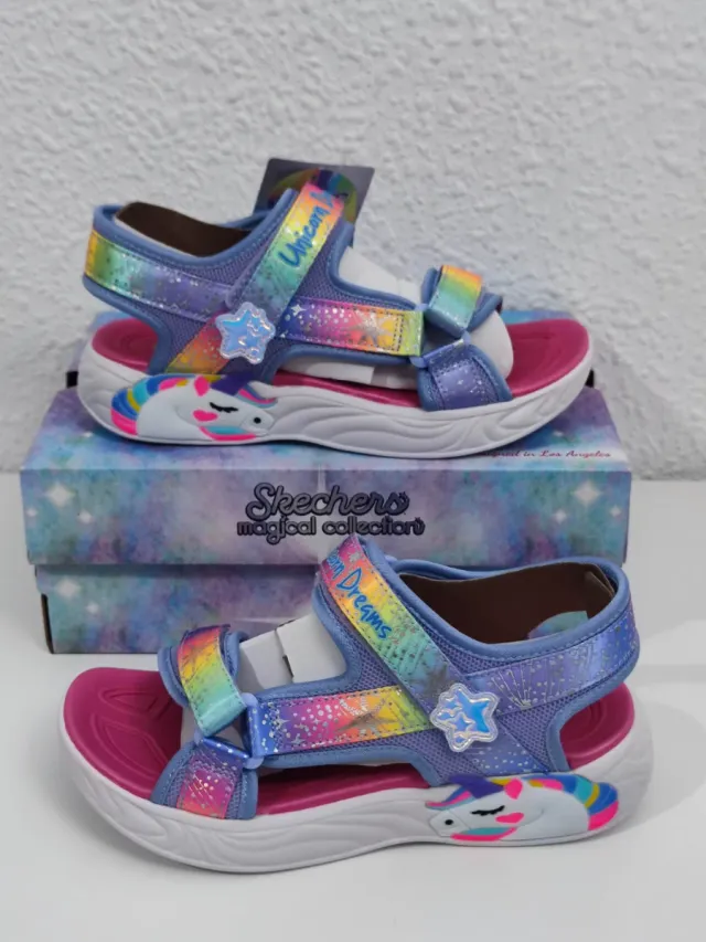 Skechers sandalias con luces niña