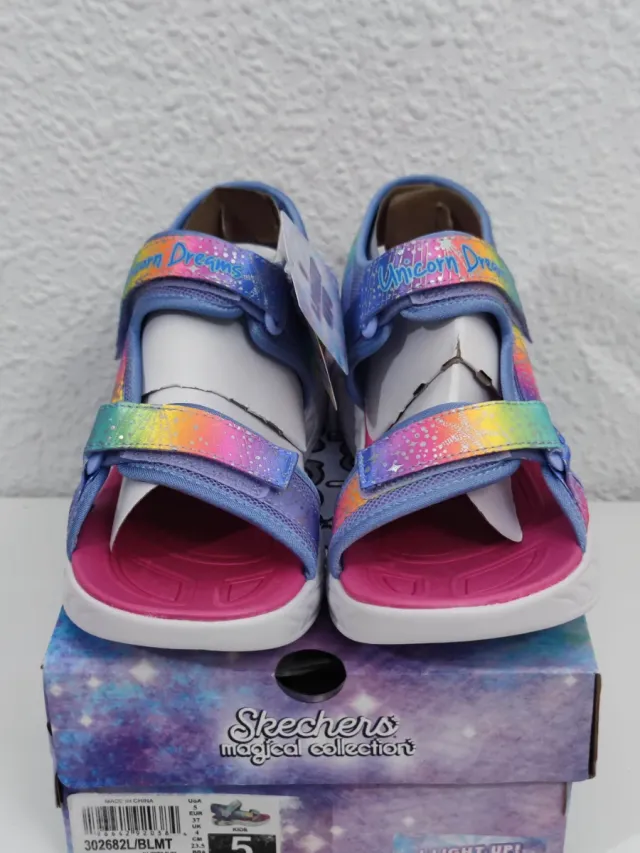 Skechers sandalias con luces niña