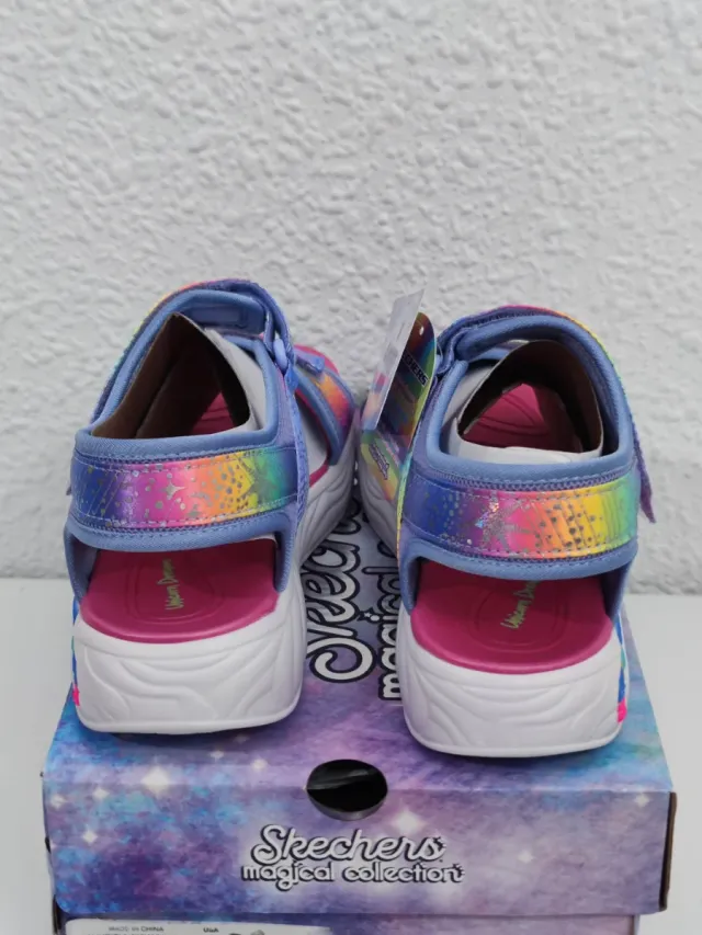 Skechers sandalias con luces niña