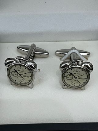 Gemelos Reloj color Plata