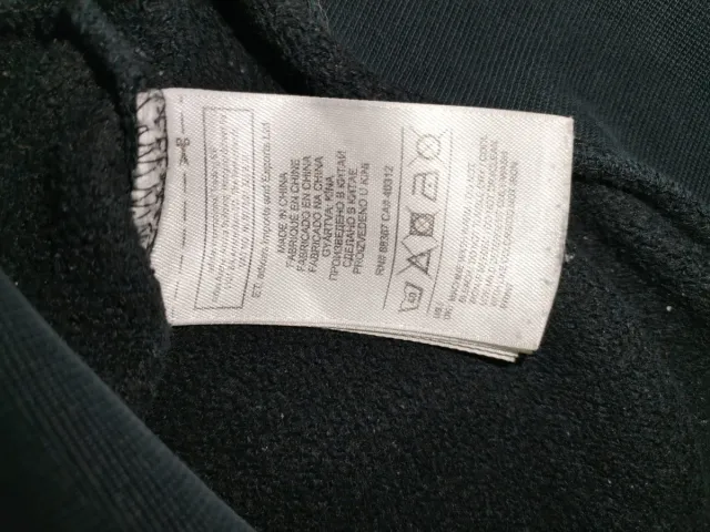 Felpa con cappuccio Adidas nera