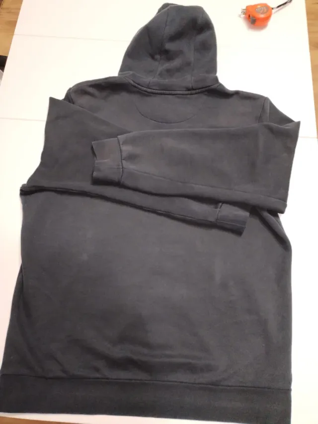 Felpa con cappuccio Adidas nera