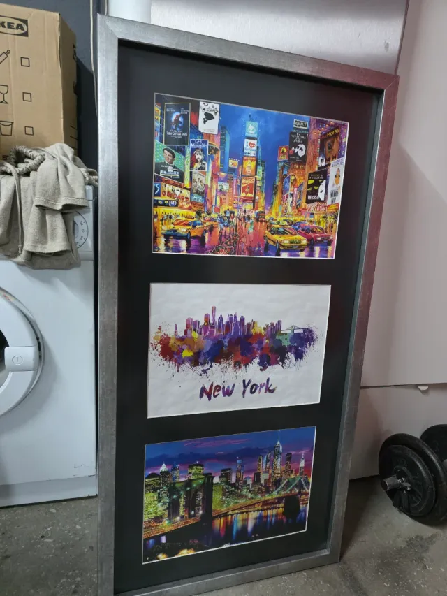 Cuadro New York 3 Vistas