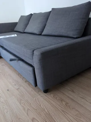 Sofá Cama Gris FRIHETEN Ikea