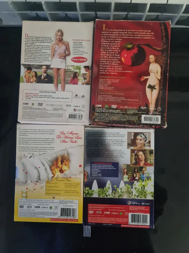 Mujeres Desesperadas DVD Temporadas 1-4