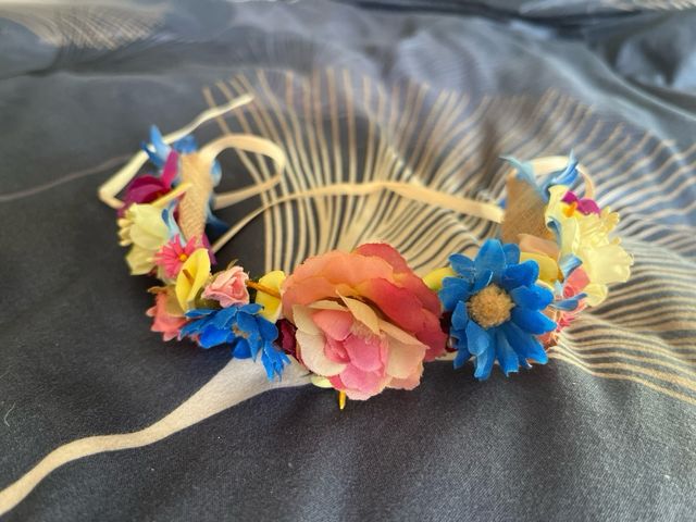 Diadema de flores