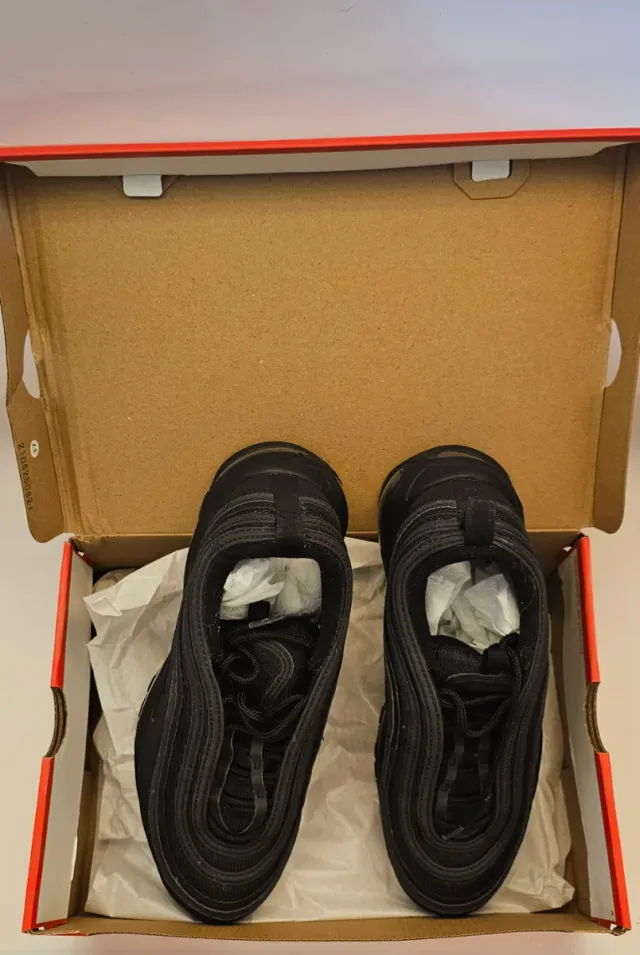 Scarpe Nike Air Max 97 Triple Black 44.5
