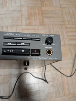 Minidisc sony MDS E12 averiado
