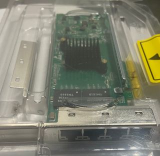 Tarjeta Red Silicom 4 Puertos RJ45 1Gbps