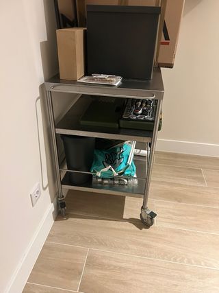 Carrito Cocina Ikea FLYTTA Acero Inoxidable