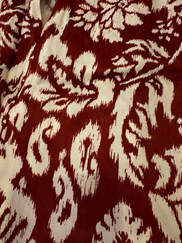 Mono cruzado estampado marca Mango