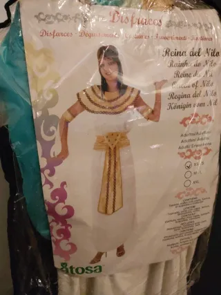 Disfraz Reina del Nilo Egipcia Talla XS-S