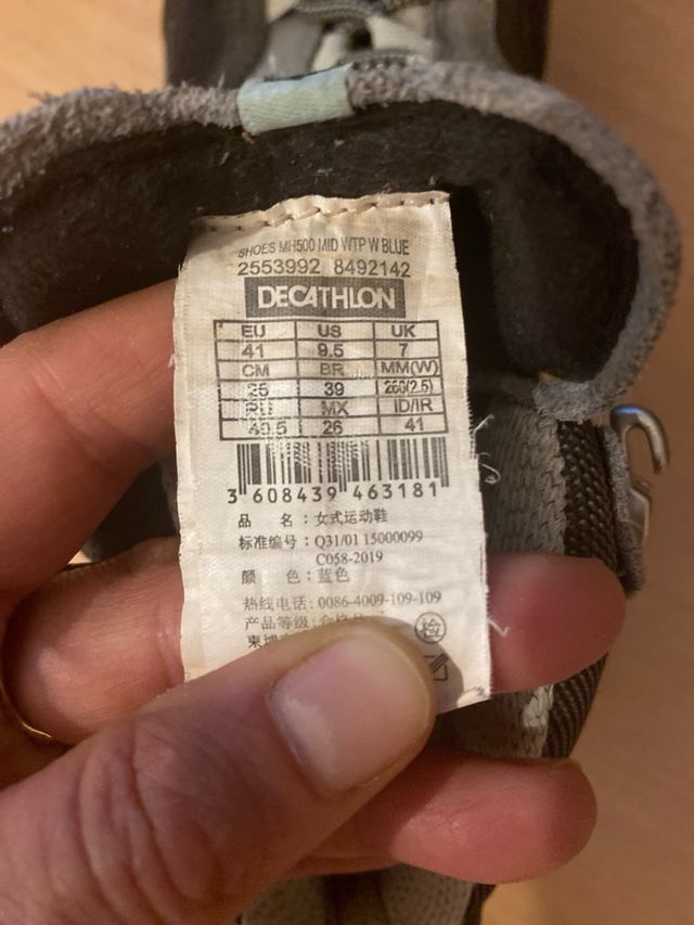 Botas de montaña Quechua Evofit waterproof