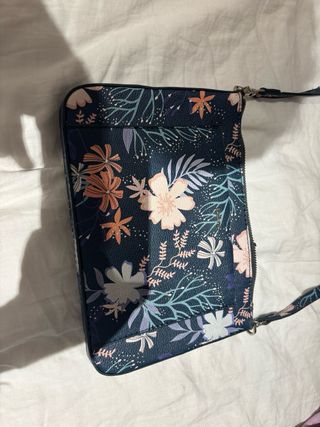 Bolso Parfois estampado floral azul