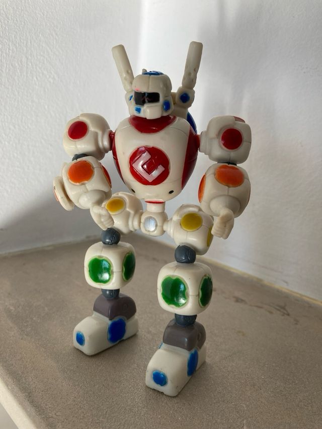 Robô Cubix figura Vintage 2000 TrendMasters