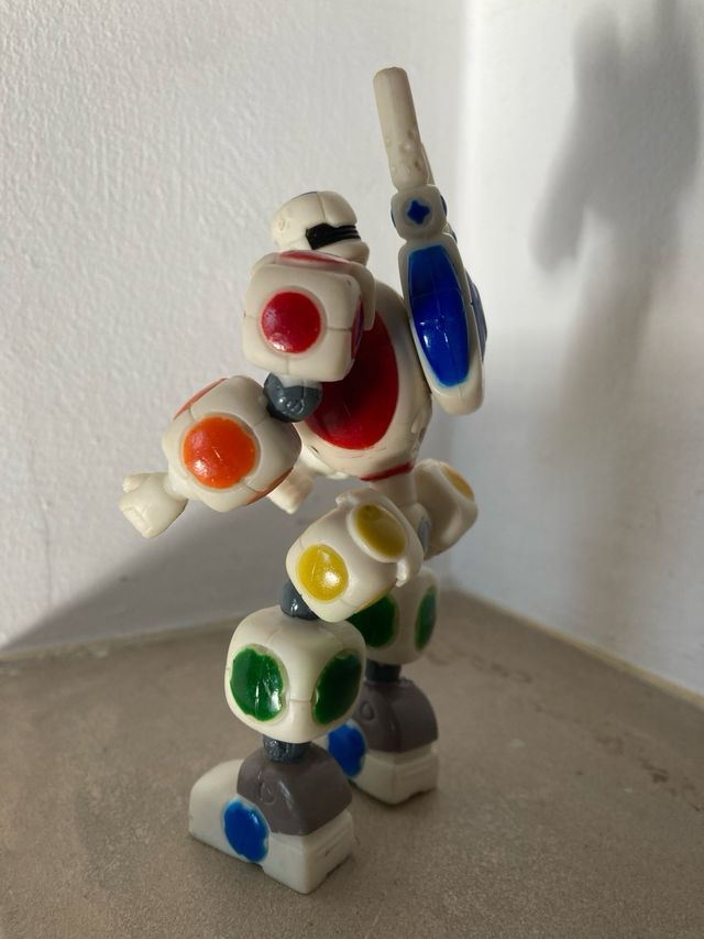 Robô Cubix figura Vintage 2000 TrendMasters